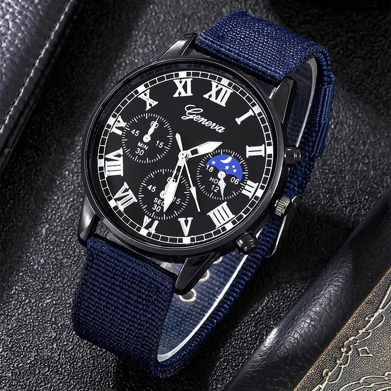 Luxury Watches Men Sports Big Dial Watch for Men Fashion Mens Business Quartz Wristwatch Casual Watch Men Clock Relogio Masculin