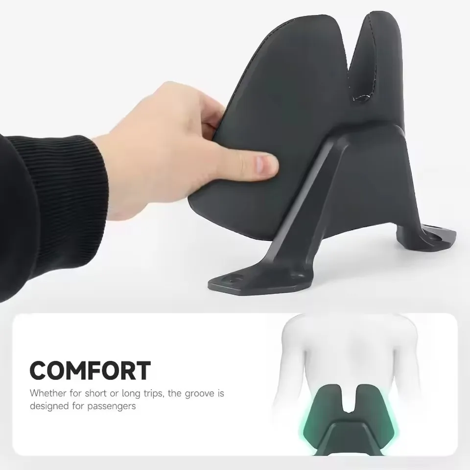 دراجة نارية لـ SYM ADX TG400 Sabertooth Tiger 400 تعديل الركاب الخلفي مسند الظهر الركاب الخلفي سنام وسادة خلفية الملحقات #6