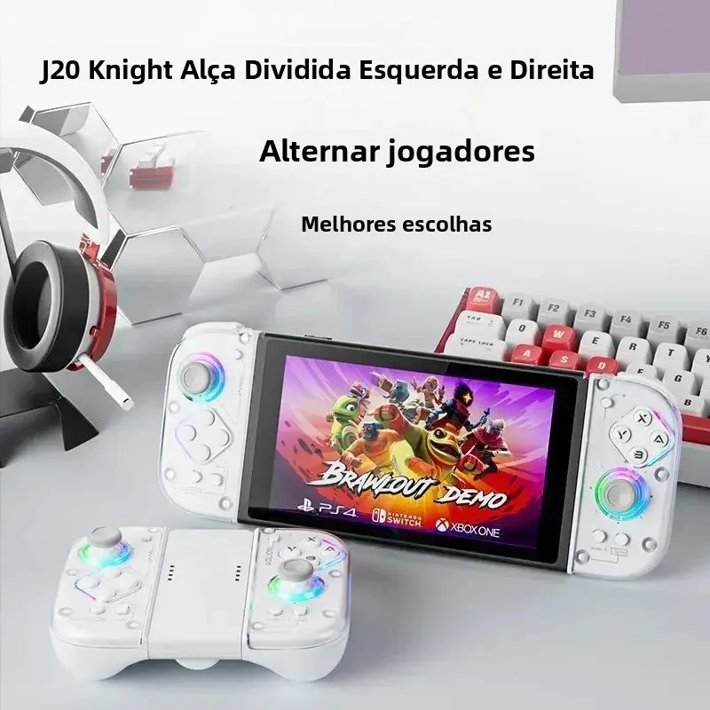 j20-left-and-right-hall-joystick-split-game-controller-joycon-vibration-hall-mechanical-button-pc-wireless-bluetooth