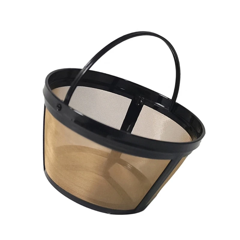 Portable Basket Coffee Filter High Quality Mesh Coffee Filter Strainer Suitable for 4/6/8/12 Cup Coffee Brewer