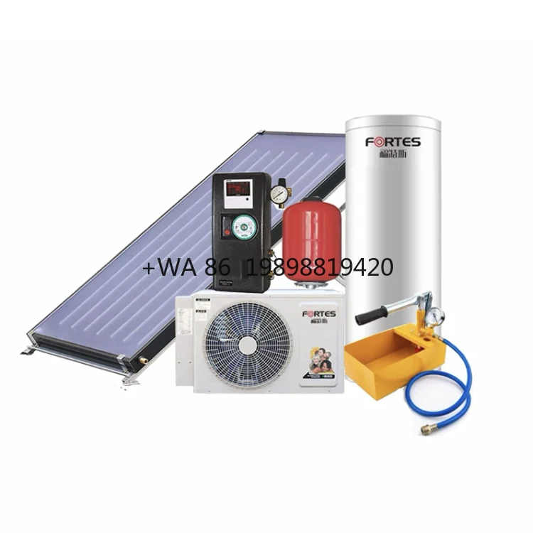 Flat Plate Water Heater Balcony Split Pressurized Solar Panel Water Heater Collector Roof System for Shower