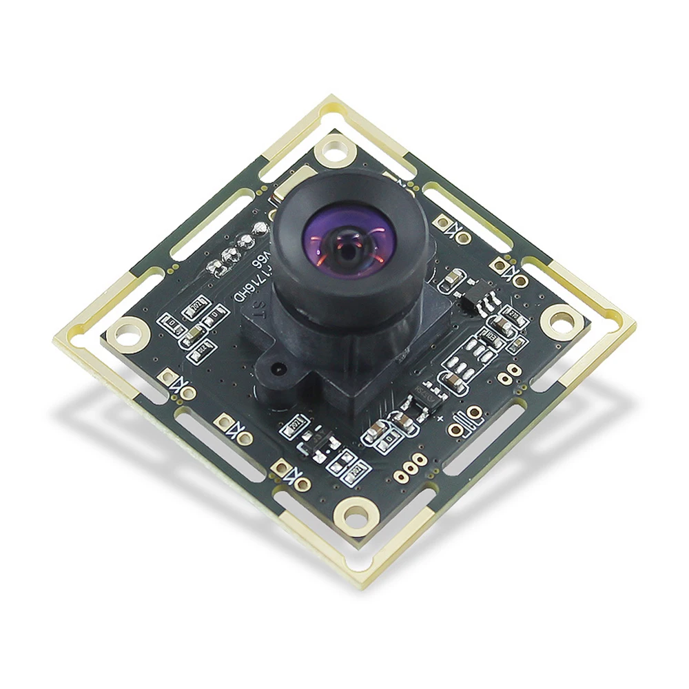 

OV2710 USB Camera Module CMOS 2MP 1080P 30FPS Built-in Microphone Manual Focus USB Driver-free 100 Degree No Distortion Lens