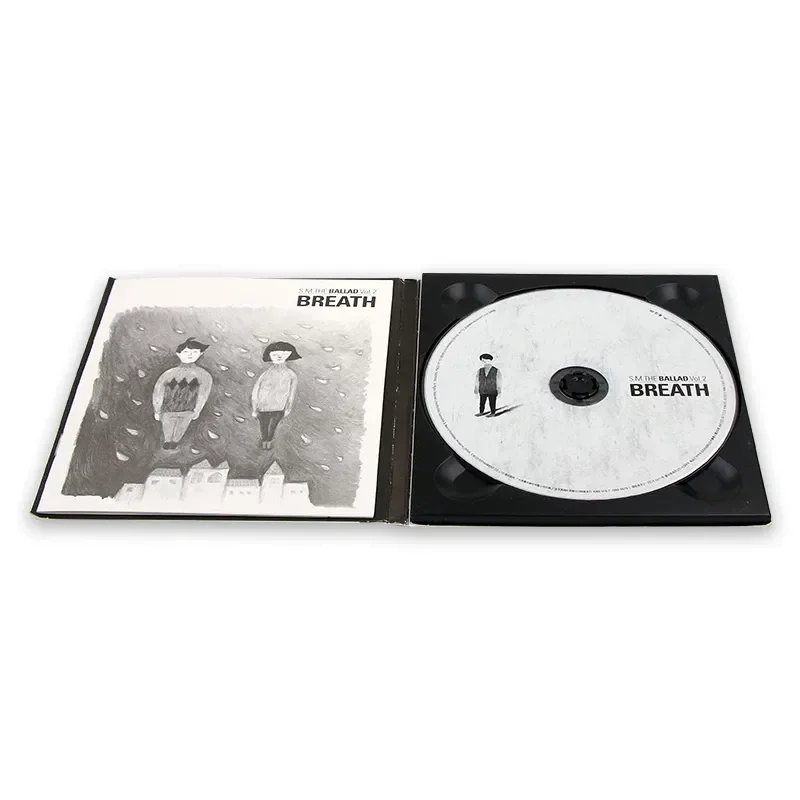 S.M. the Ballad vol.2 Breath CD Korean Version with Theme Book for KPOP Fans view 4