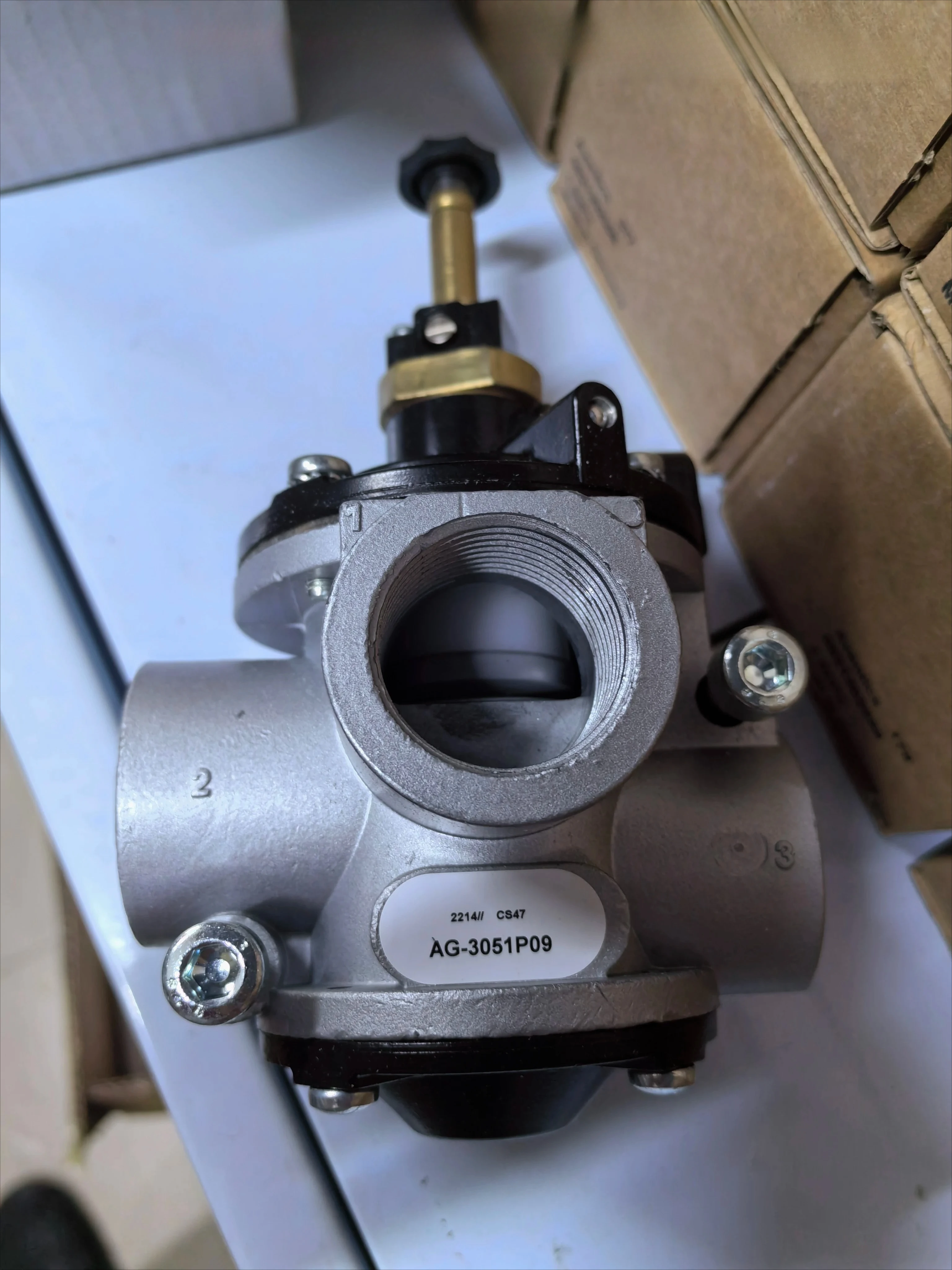 

100/160 machining center vacuum valve 4011040524 AG-3051P09