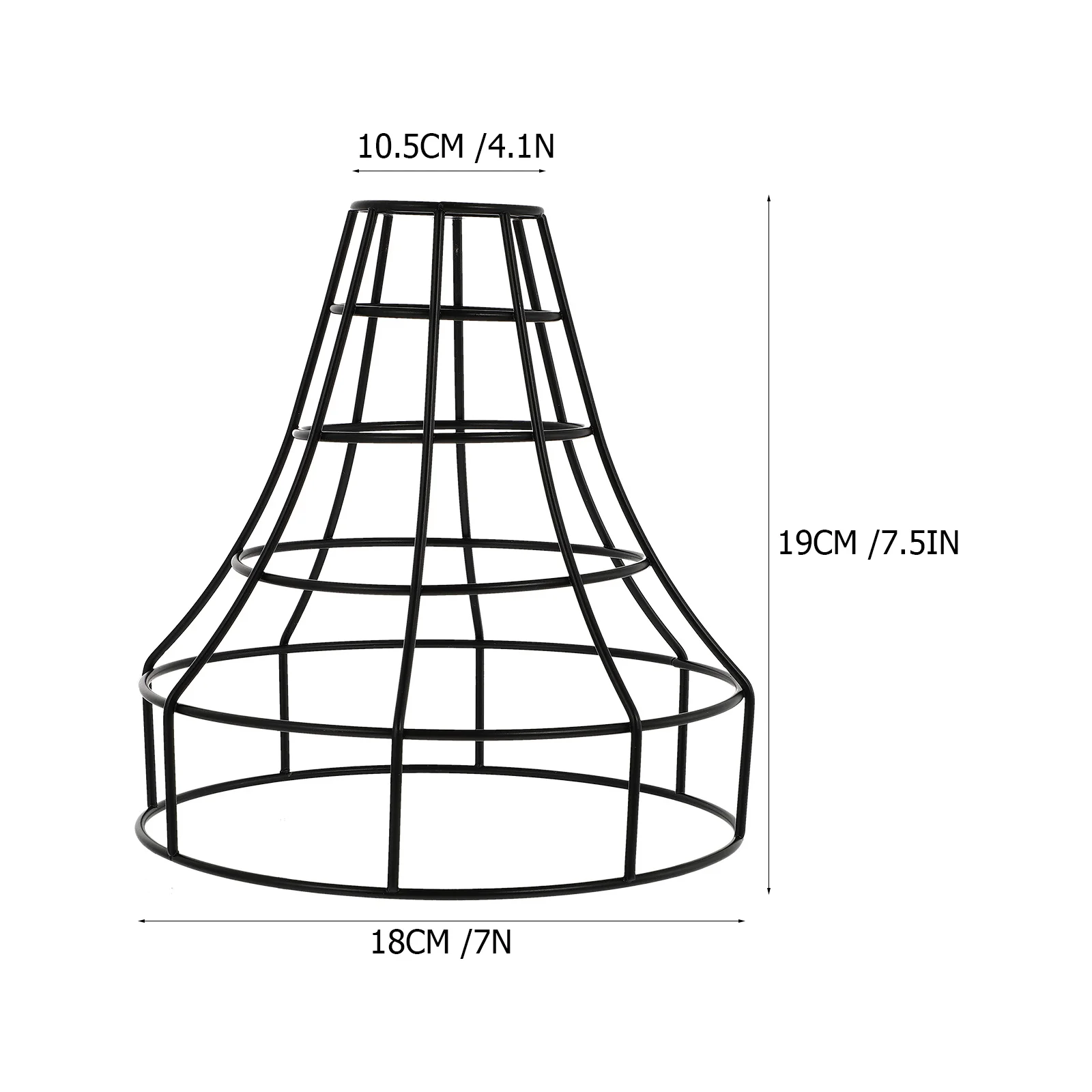 

1Pcs Vintage Iron Art Lamp Holder Premium Decorative Lampshade Multifunctional Light Cover for Indoor Outdoor Decoration Use