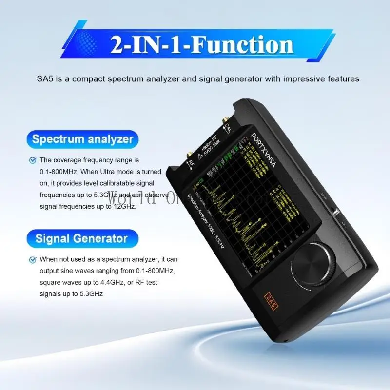 

SA5 Spectrum 4" Highly Clearly Display, Integrated Generator 87HC