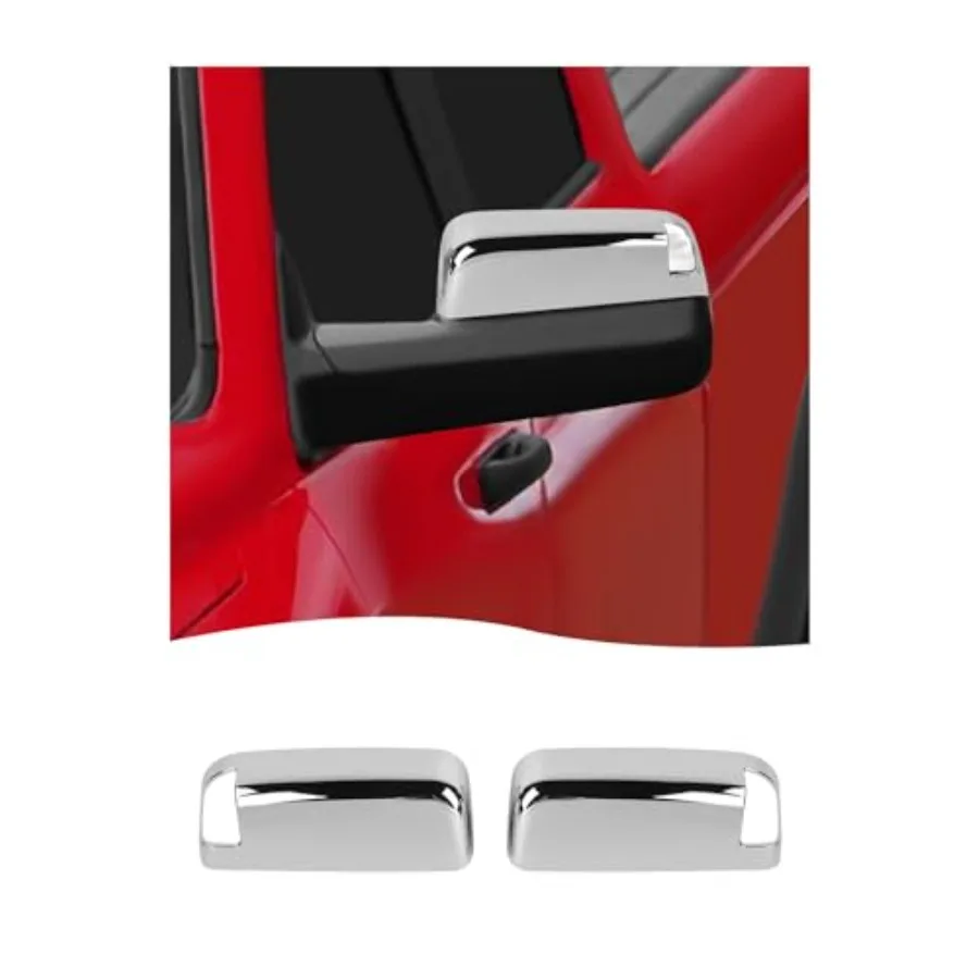 

Mirror Covers Caps Fit for 2009-2018 Dodge Ram Exterior Accessories Door Side/Rearview Mirror Cover Trims