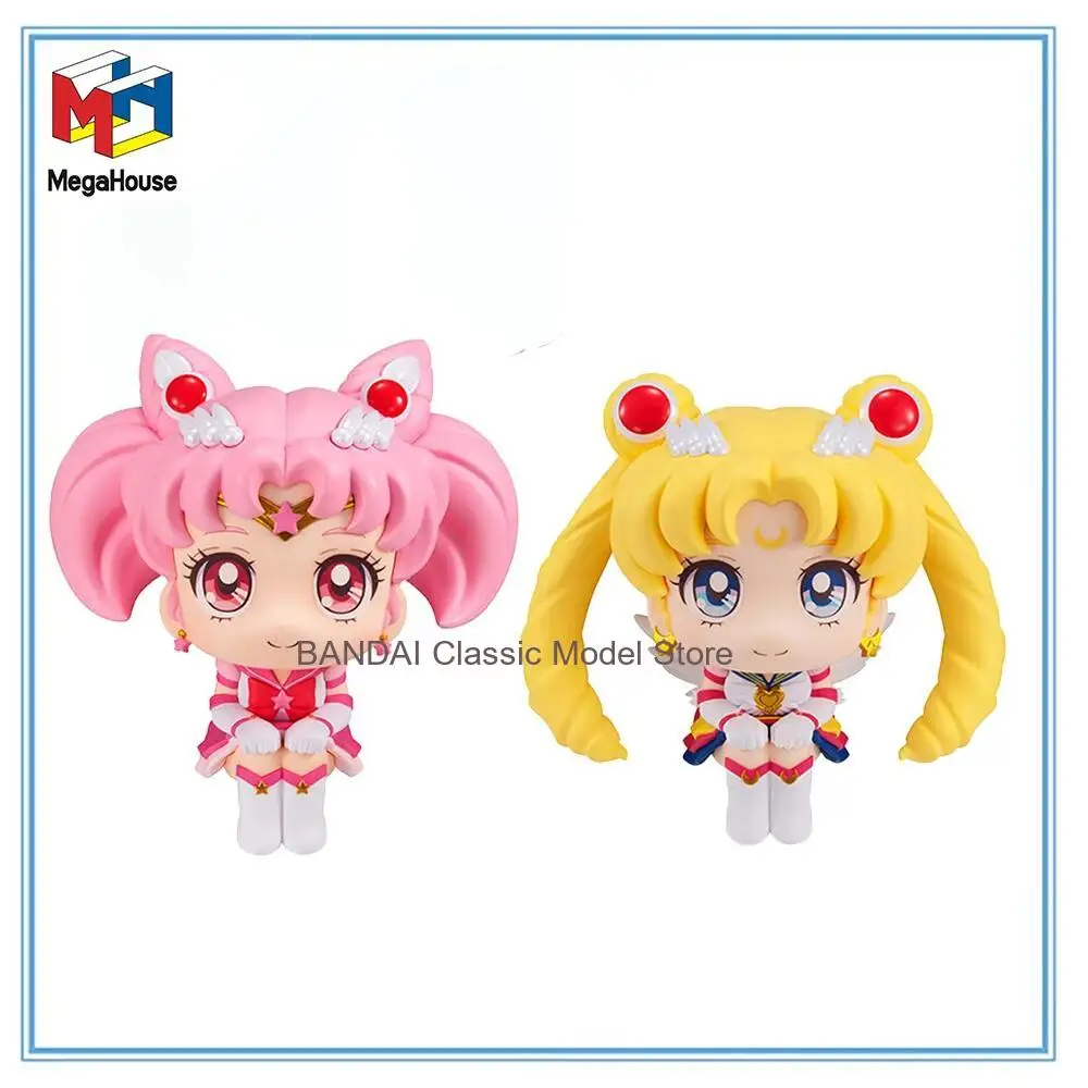 

100% Оригинальная фигурка MegaHouse Look Up Gekijouban Bishoujo Senshi Sailor Moon Cosmos Eternal Sailor Moon Eternal Sailor Chibi в наличии