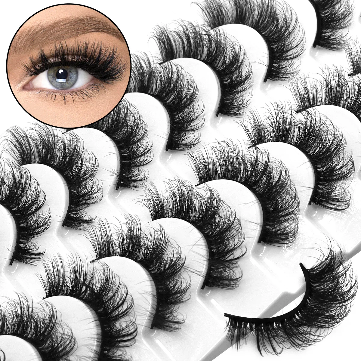 Lasvirey Fluffy Fak…