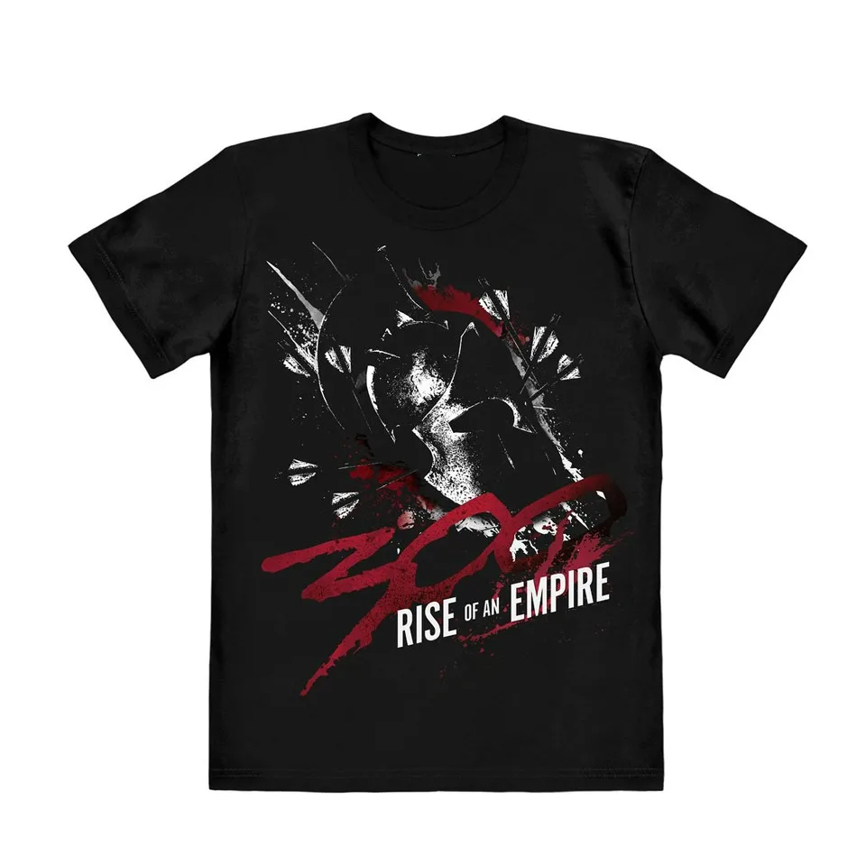 

"Rise of An Empire" 300 Sparta Film Spartan Warriors T Shirt. Short Sleeve 100% Cotton Casual T-shirts Loose Top Size S-3XL