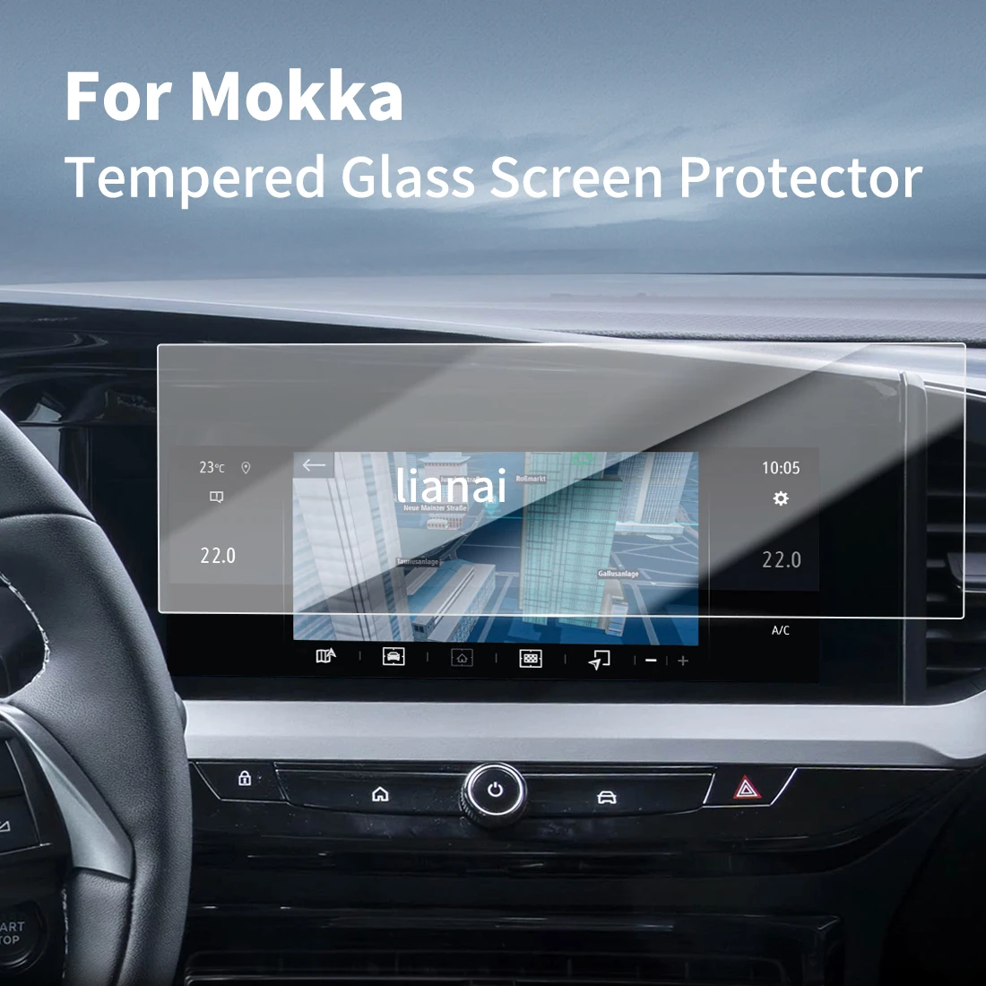

Carplay Screen Protector Tempered Glass Protective Film Navigator Car Stickers Accessories For22 Opel Mokka