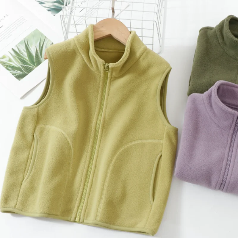 Gilet sans manches en polaire  - Toddler Boy Winter Fleece Jacket avis et prix