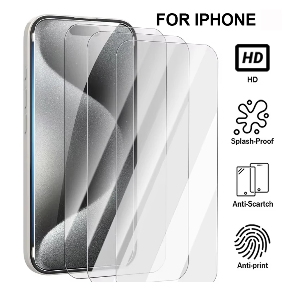 3Pcs Tempered Glass…