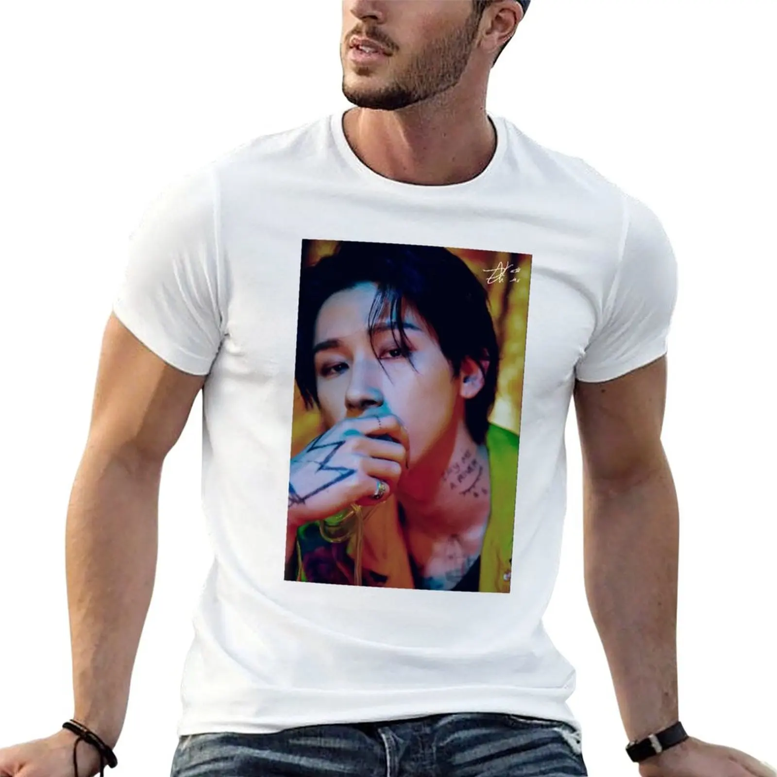Camiseta I.M Monsta X, camisetas de algodón 100% para hombre, camiseta gráfica para hombre, camiseta gráfica