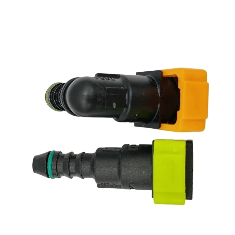 7,89mm 7,89 ID6 180 90 Grad 5/16 Kraftstoffrohr-Buchse Auto-Kraftstoffleitung Schnellkupplung für Auto 2 Stück pro Set – Detail 5