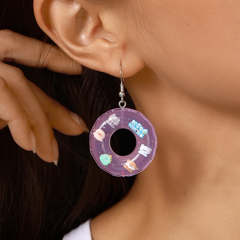Aihua Nette Böhmen Neue 3D Lustige Schwimmen Ring Halskette für Frauen Mädchen Sommer Strand Party Urlaub Schmuck Kinder Geburtstag Geschenke – Detail 27