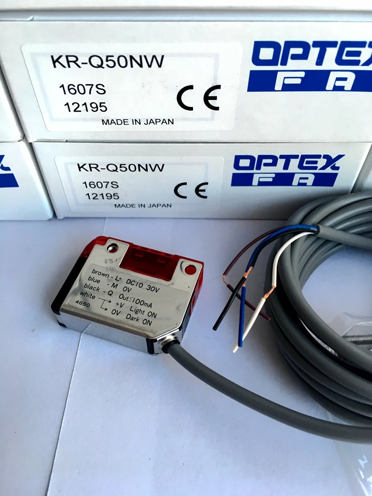 2025 New Original Japanese Optics OPTEX Photoelectric Switch KR-Q50N KR-Q50NW
