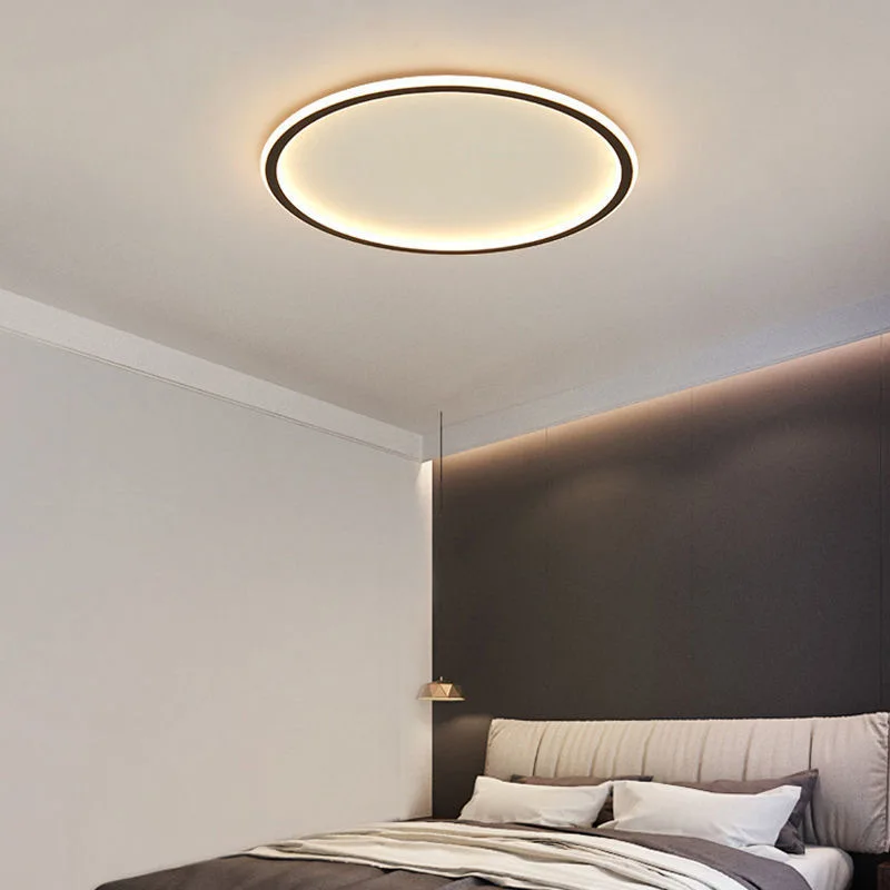 Modern Ultra-thin Minimalist Design Ceiling Lamp for Bedroom Living Room Kitchen Hallway Balcony House LED Lighting Lustre