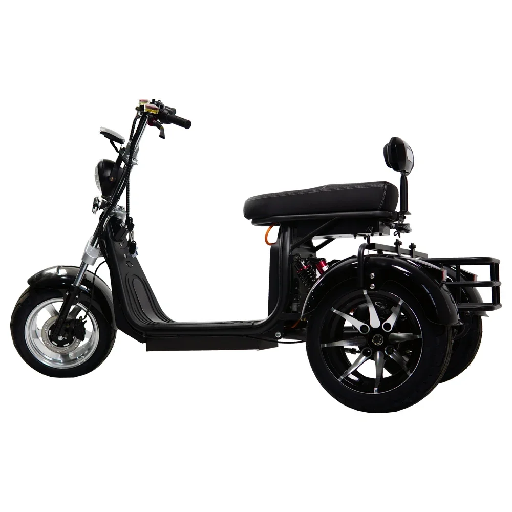 New Electric Tricycle 3-wheel Elderly Mobility Scooter Customized 3-wheel Tricycle Electric Trike For Golf