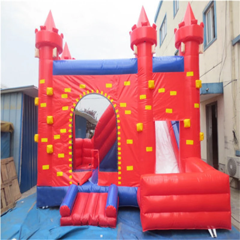 PVC Bounce Castle House Inflatable Jumper Trampoline Inflatable Bouncing Castles Kids Play Center Amusement Park