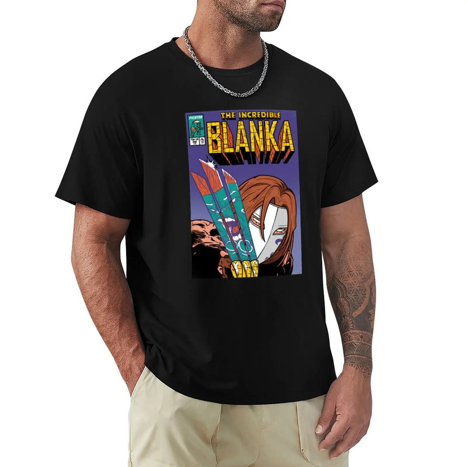 

The Incredible Blanka! T-Shirt Summer Sports Quick Dry T-Shirt