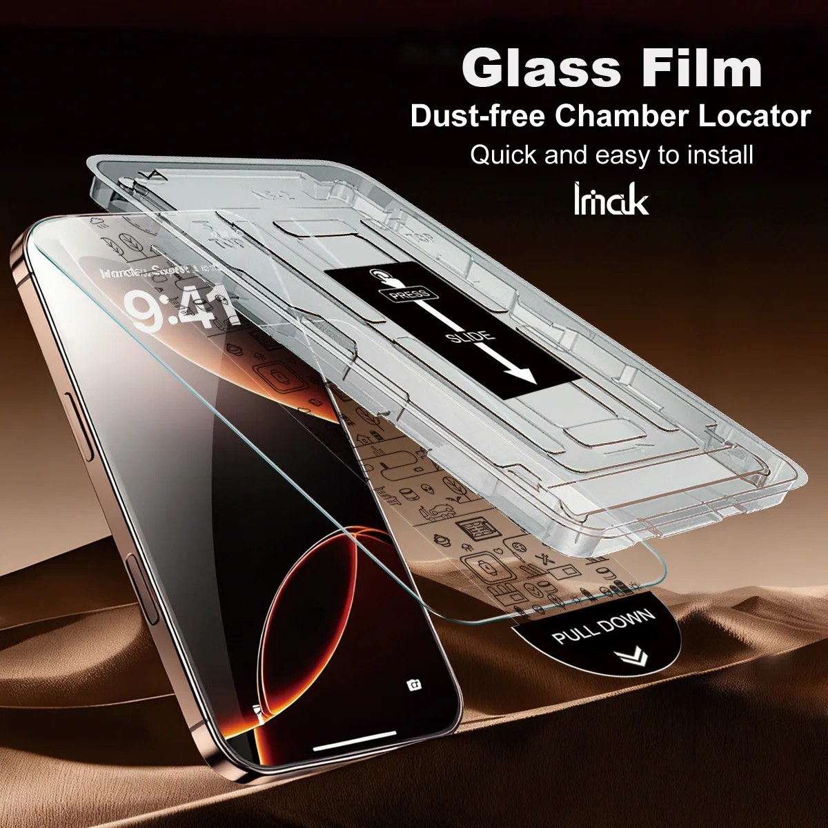 

Tempered Glass For POCO X8 Pro Max / Redmi Turbo 5 5G IMAK Dust-free Locator Protector Film