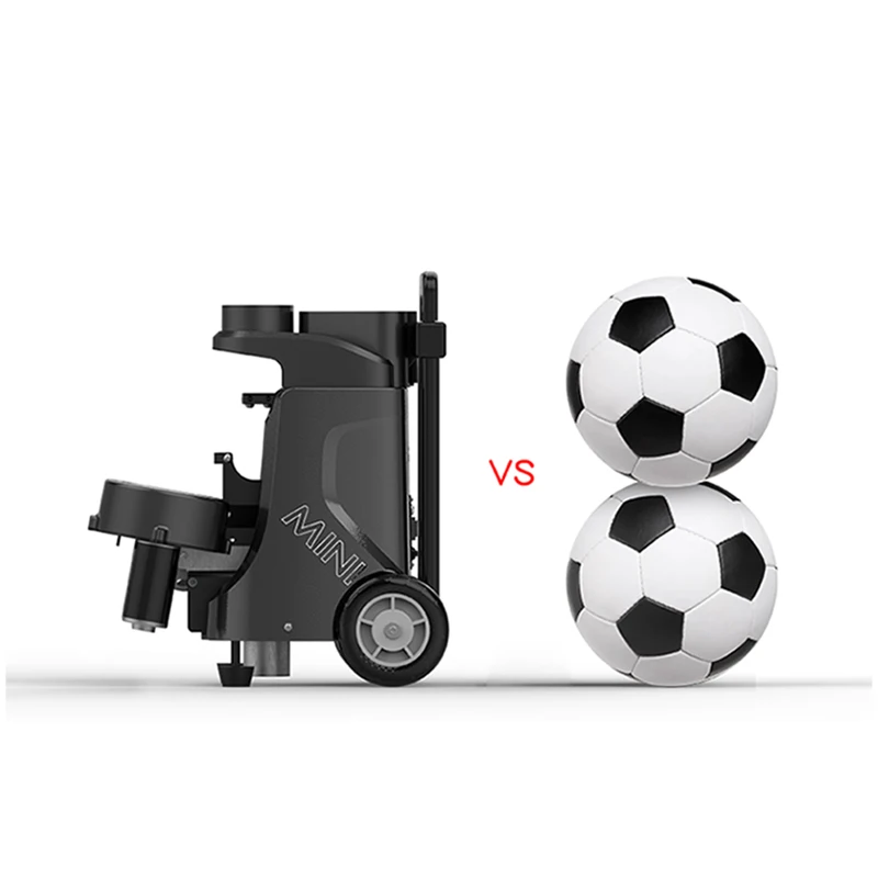 Mini Size Lightweight Badminton Shuttlecock Shooting Machine Badminton Serve Machine with APP Control for Professional Training