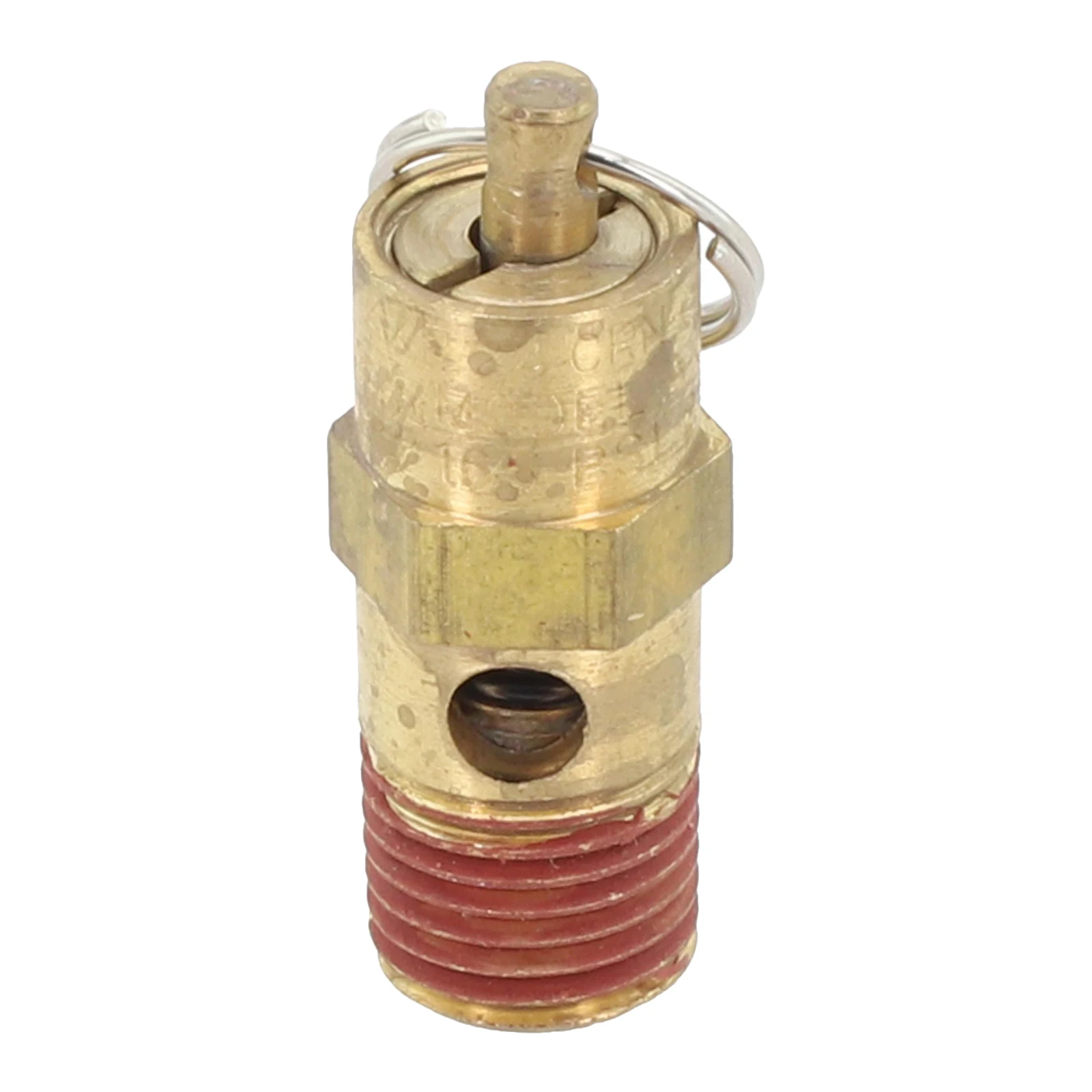 NPT Fitting Pressure Release Compressor Maintenance 14mm 1 4 Male Connection 165PSI Pressure Easy Installation