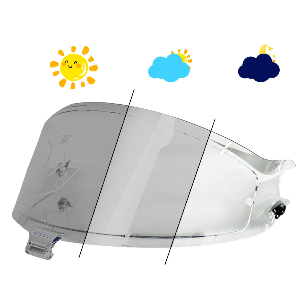 Photochromic Visor For SHARK SPARTAN RS GT PRO Skwal i3 D-Skwal 3 Ridill 2 Race R Pro GP EVO ONE ES GT Helmet Replacement Lens - view 4