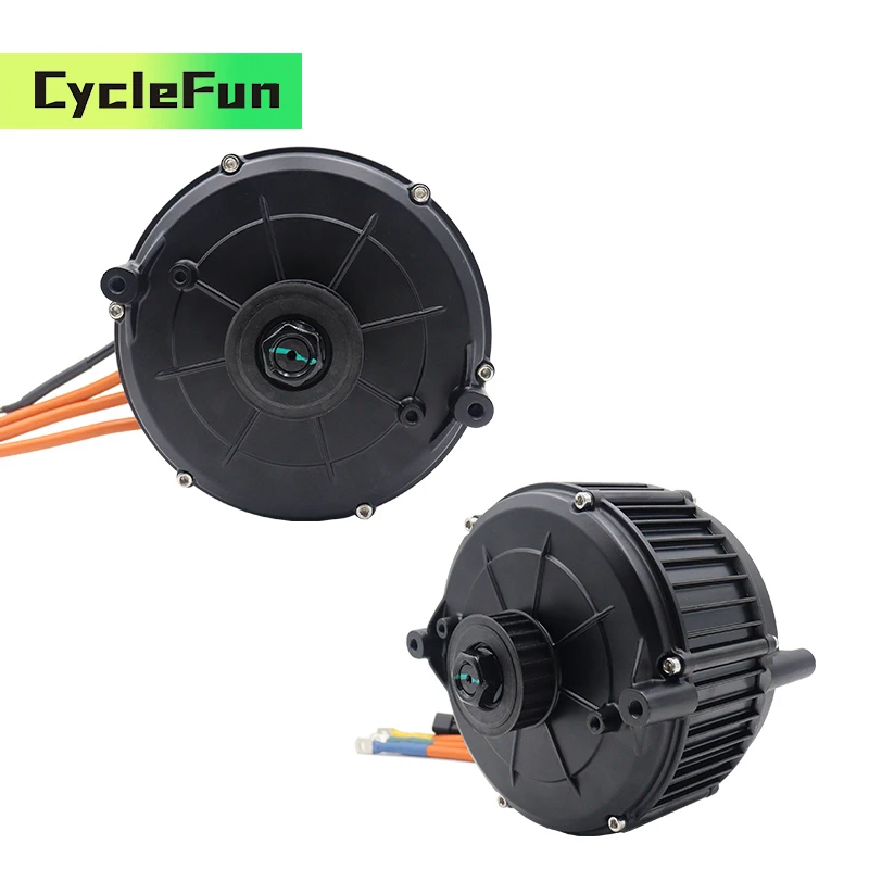 

QS165 5000W V2 Motorcycle 35H Peak 10000W 6500RPM Belt Design QS Mid-Drive Motor For Sur-ron Light Bee Electric Scooter DirtBike