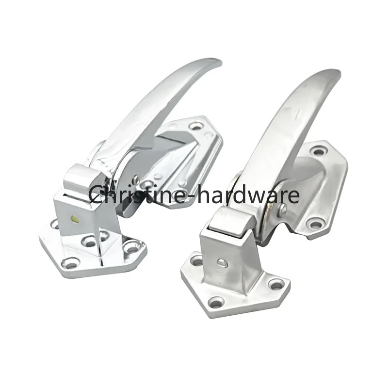 Zinc Alloy Door Handle Lock Spring Loaded Pull Handle Latch  For Oven Refrigerator Freezer Storage Industrial Accessories
