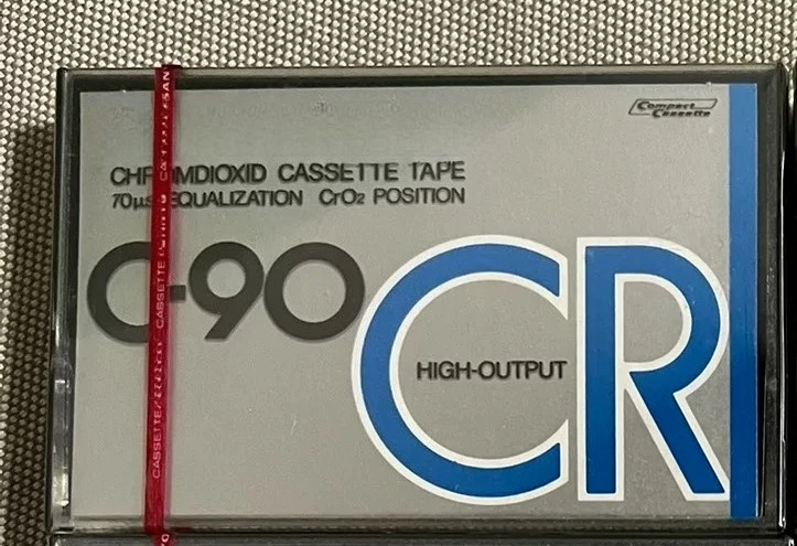 

New and unopened for SANYO C-90 Class II blank tape