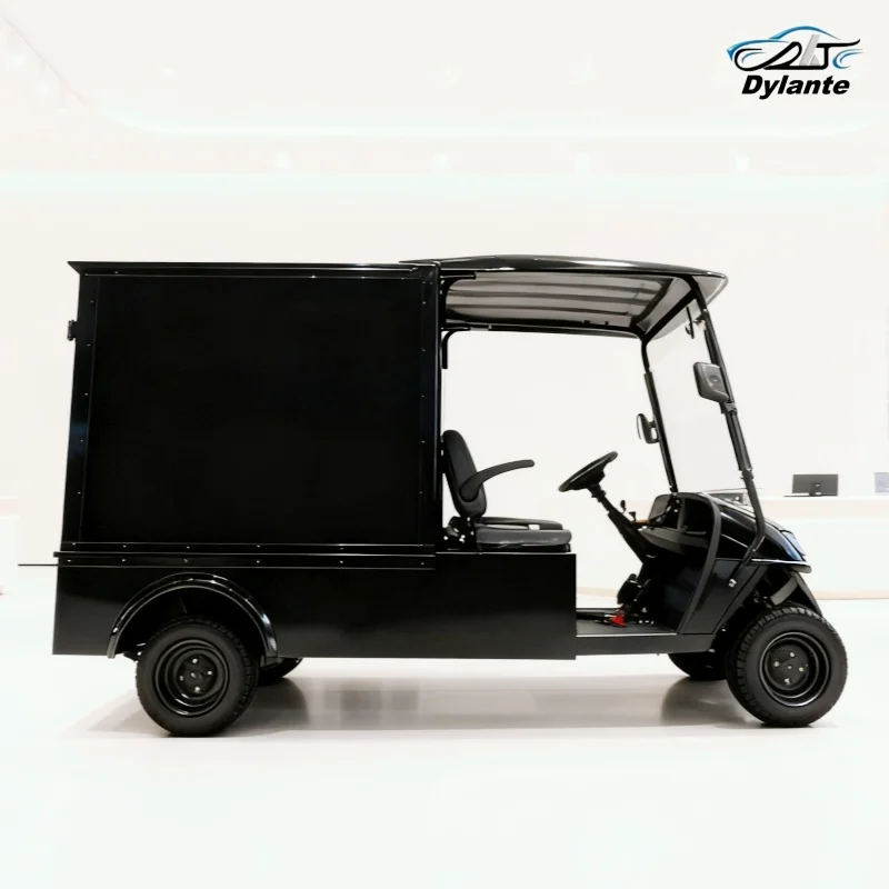 High Performance New Version 2 Seats 72V Electric Golf Cart 4000W/5000W Motor Lifted Golf Car Street Legal With Rear Cargo Box