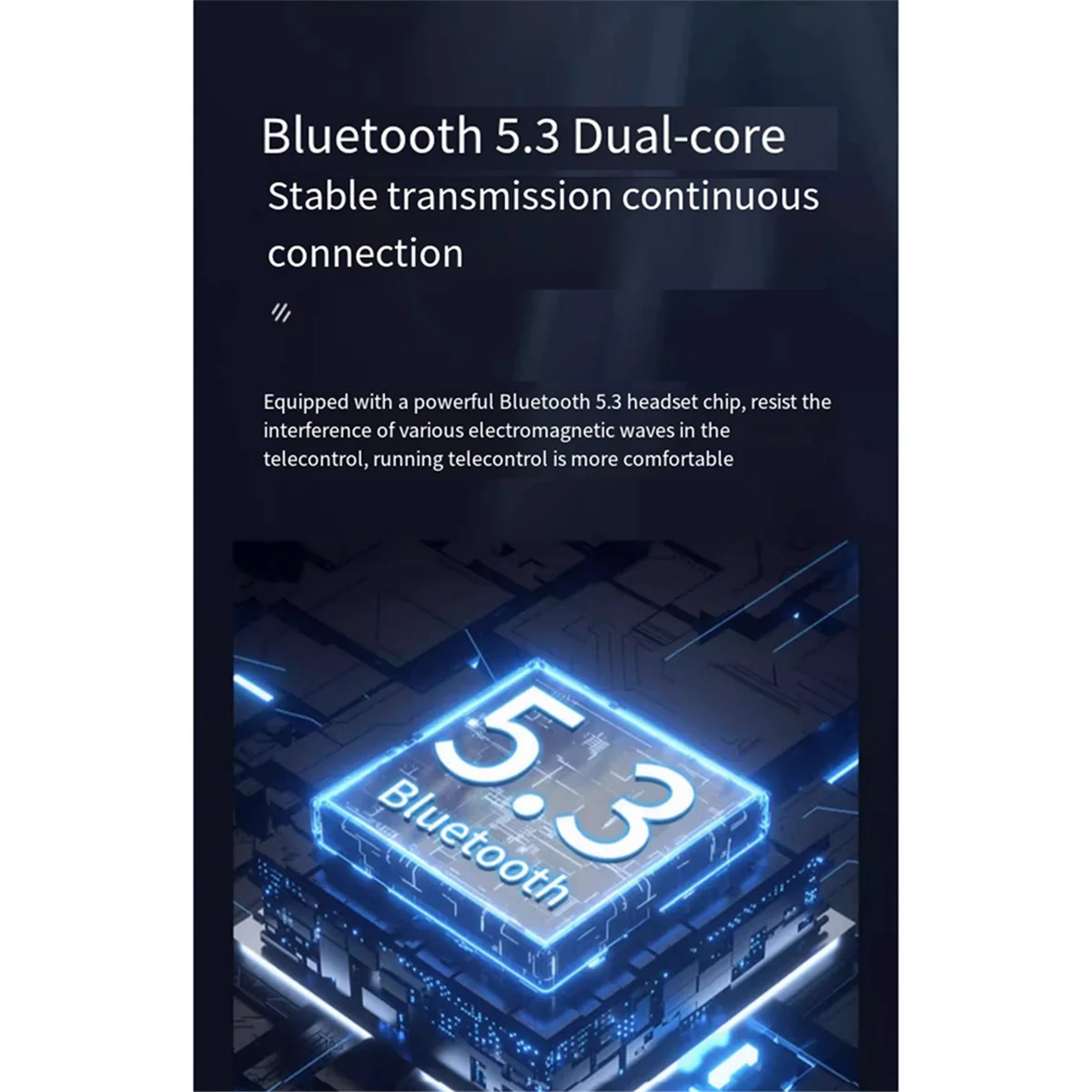 Auriculares inalámbricos de conducción de aire, cascos con Bluetooth 5,3, estéreo, carga inalámbrica