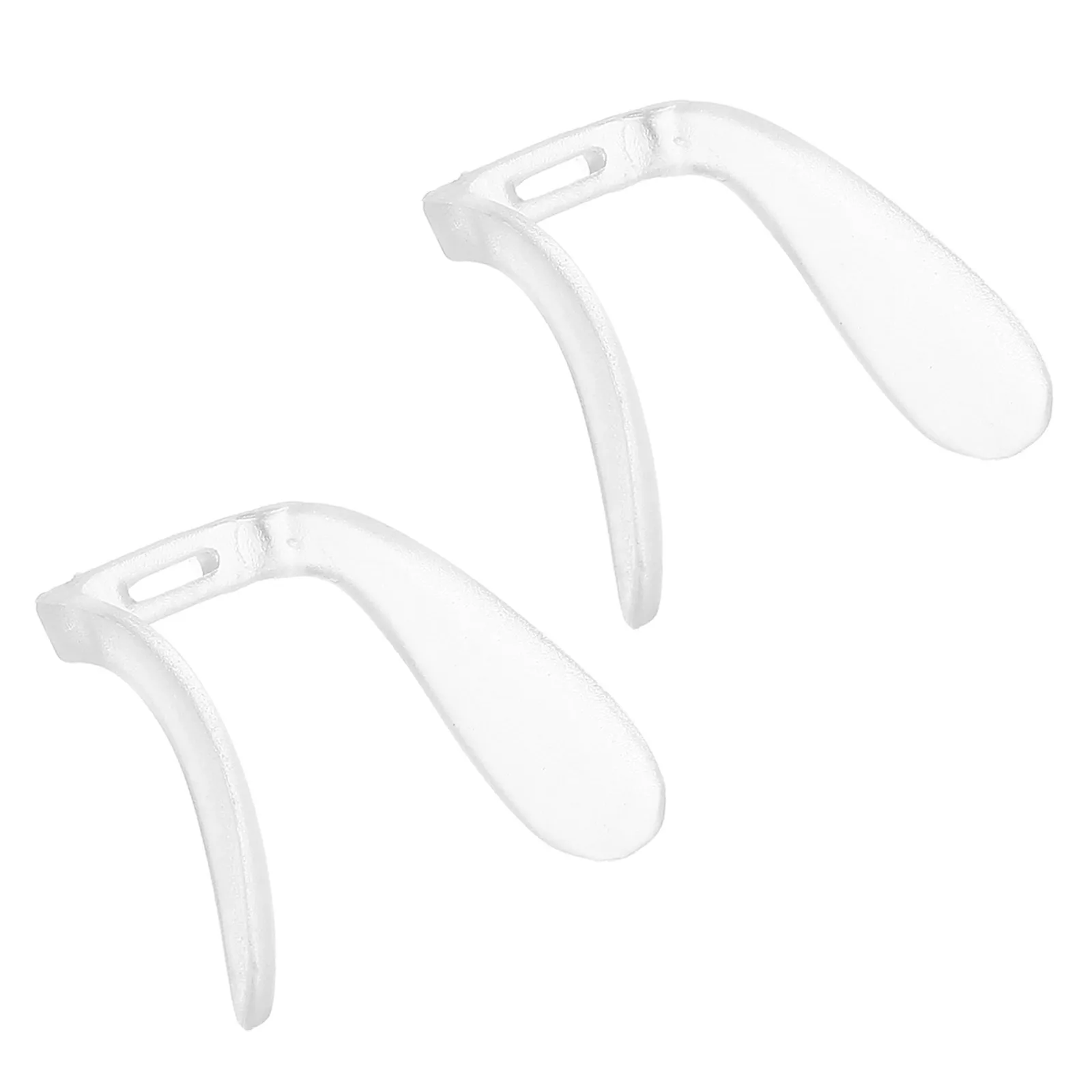 

2Pcs Glasses Nose Pads Push-in Replacement Nose Cushions Saddle Bridge Design Comfortable Fit for Eyeglasses Sunglasses