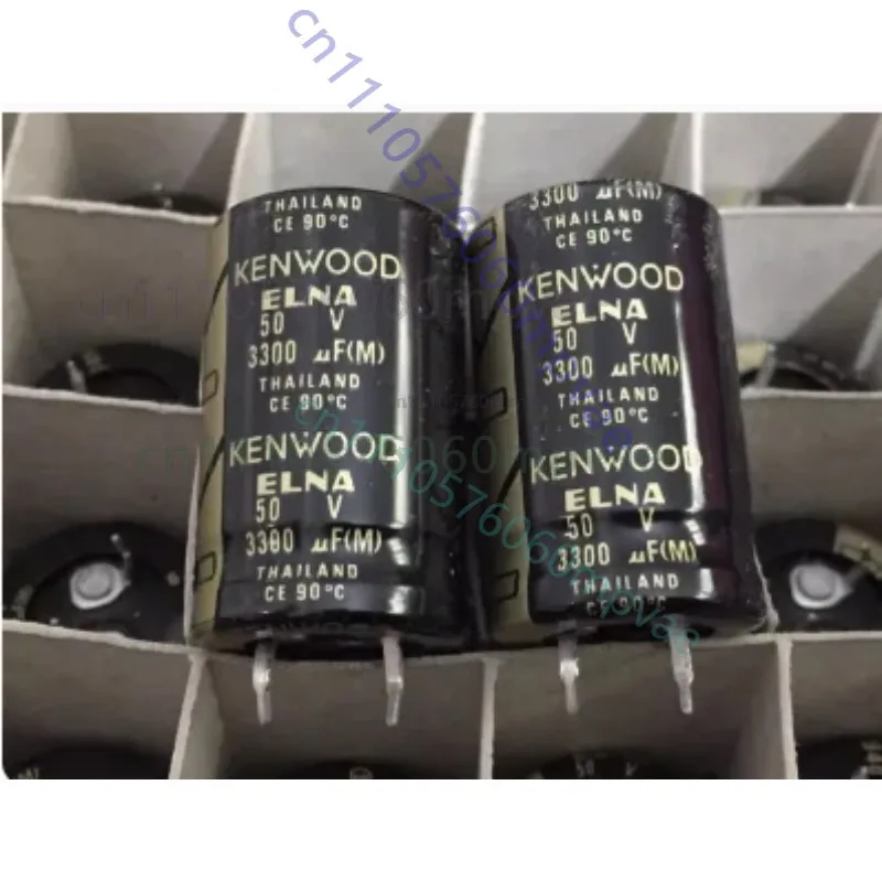4-個のカスタマイズされた-50v-3300uf-elna-22x35mm-フィルタリングオーディオアルミニウム電解コンデンサ