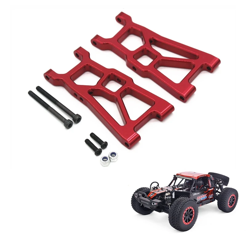 Bras inférieurs en métal bras de suspension arrière pour ZD Racing DBX-10 DBX10 1/10 RC voiture mises à niveau pièces accessoires