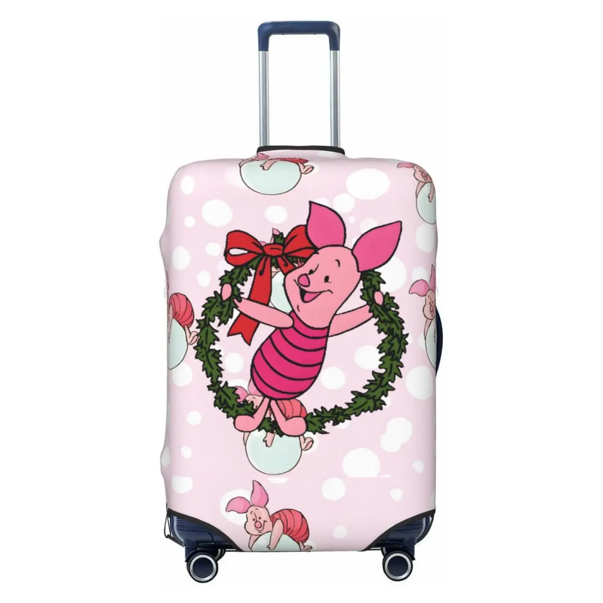 

Custom P-Piglets Anime Big Movie Travel Luggage Cover Dust Proof Suitcase Cover Protector Fit 18-32 Inch