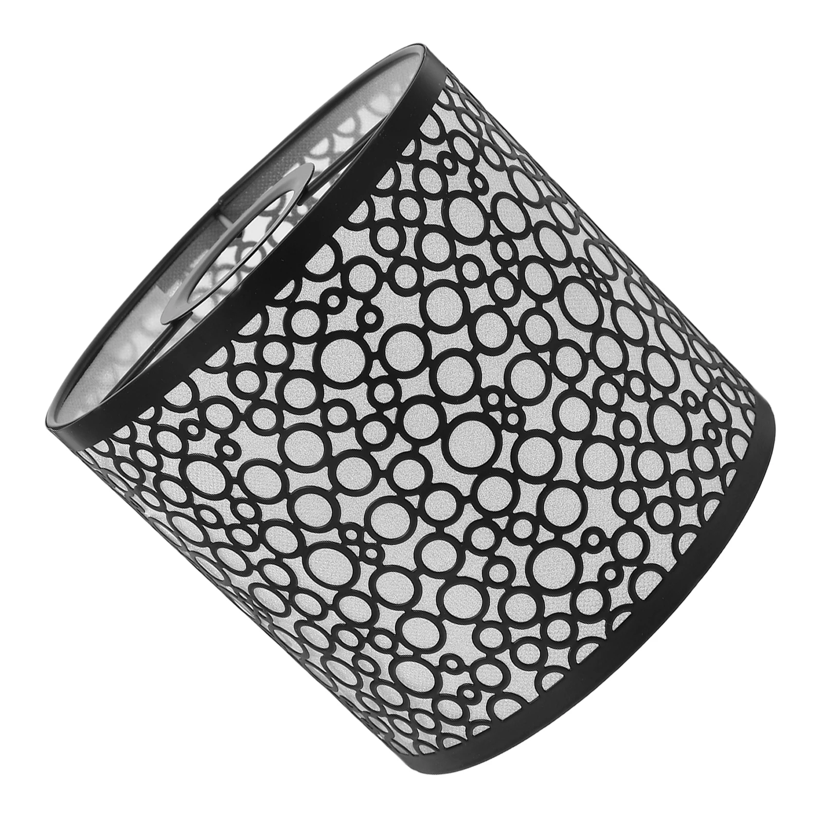 

Chandelier Shade Drum Lamp Shades Bedside Lampshade (black)) Iron Modern Bedroom