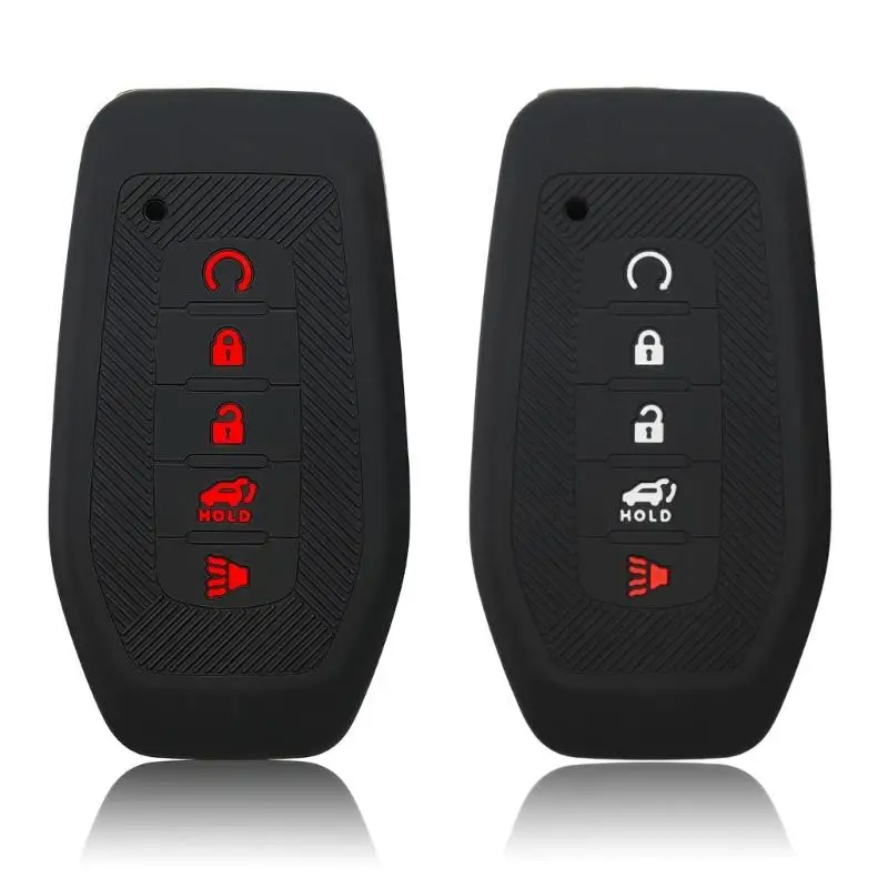 

652F Fit Shockproof Cover For 5 Button Vehicle Keys Flexible Ergonomic Design