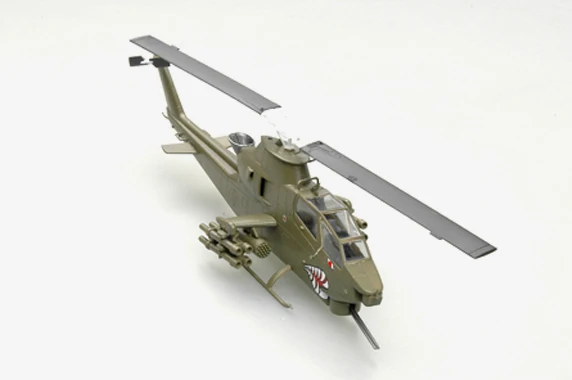 Easymodel 37098 1/72 US Army AH-1F RAF Cobra Helicopter Aircraft Airplane Plastic Finished Military Model Collection Gift