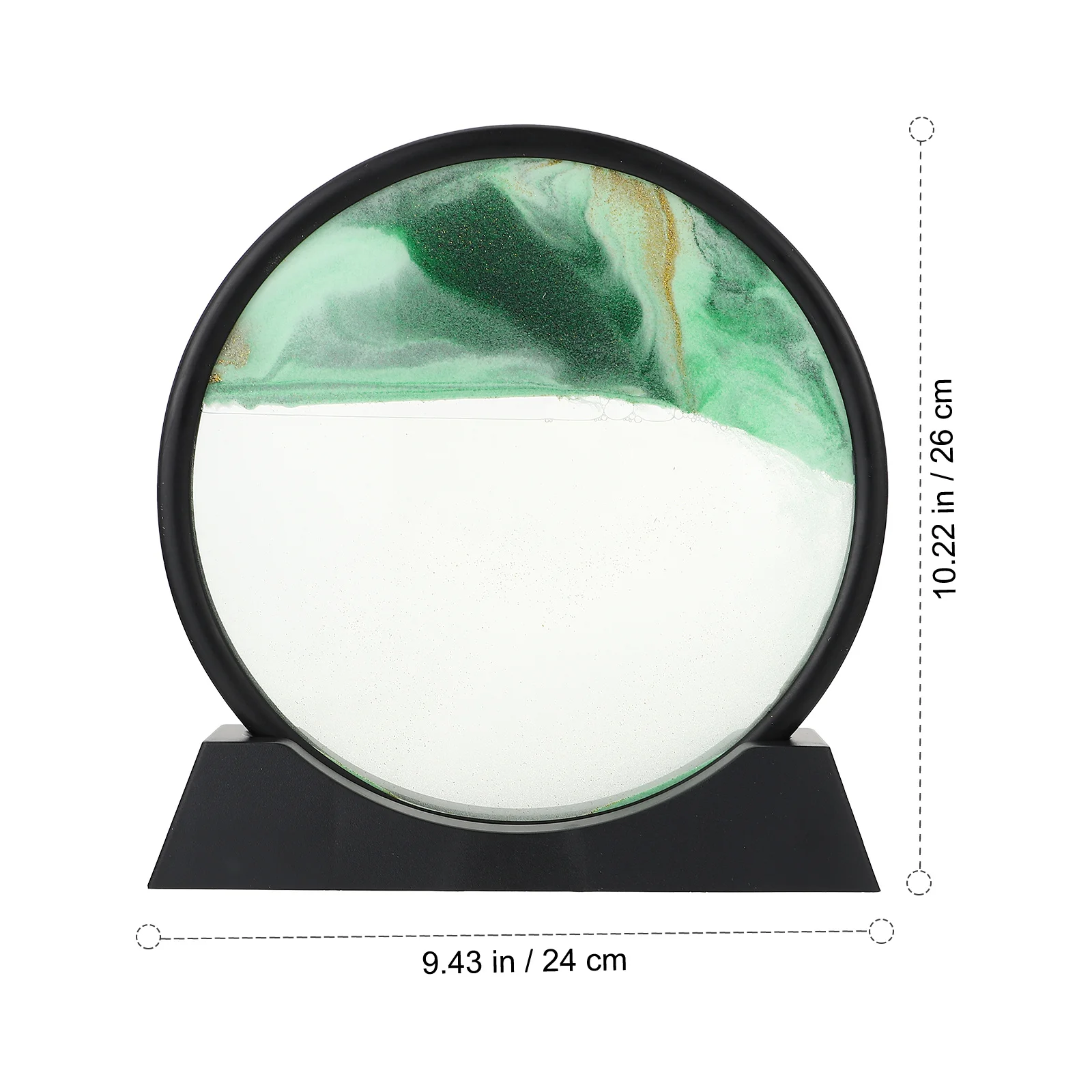 1pc 流砂絵画装飾 3D サンドアート装飾リビングルームデスクトップ家の装飾装飾品スイミングプールテーマ