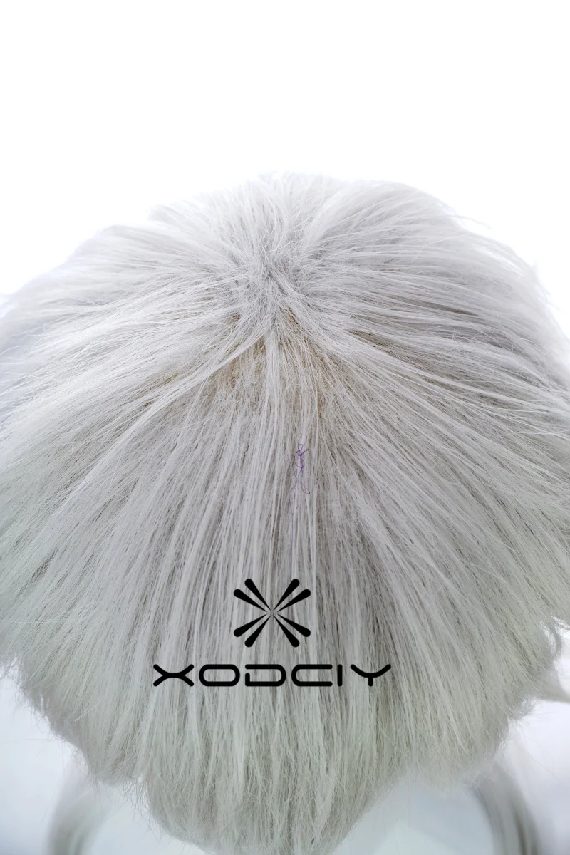 Peluca de Anime Touken Ranbu en línea Tsurumaru Kuninaga, disfraz de Cosplay para hombres y mujeres, pelucas de pelo sintético para fiesta de Halloween + gorro de peluca