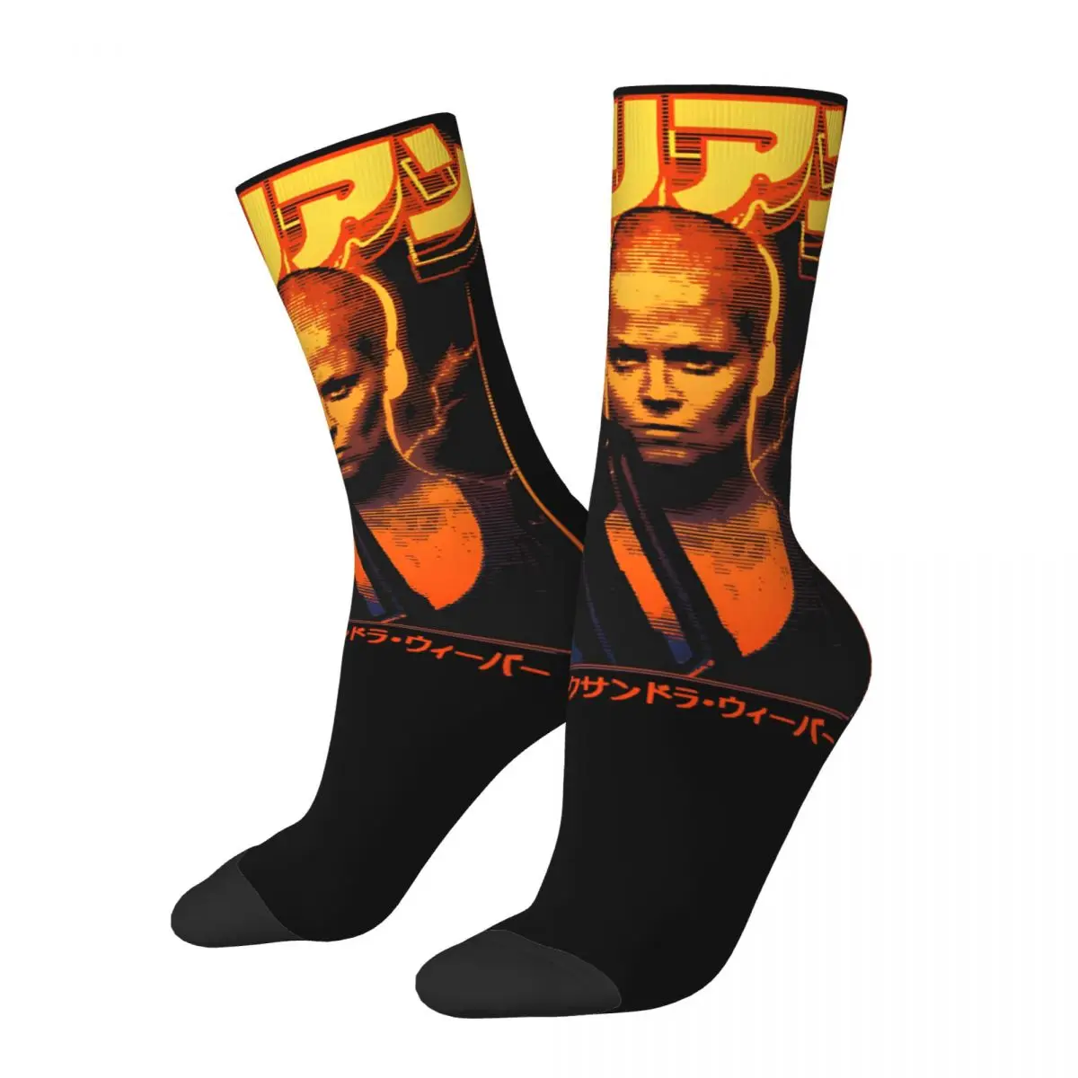 Retro Amazing Men's compression Socks Unisex Ellen Ripley Street Style Seamless Printed Novelty Crew Sock