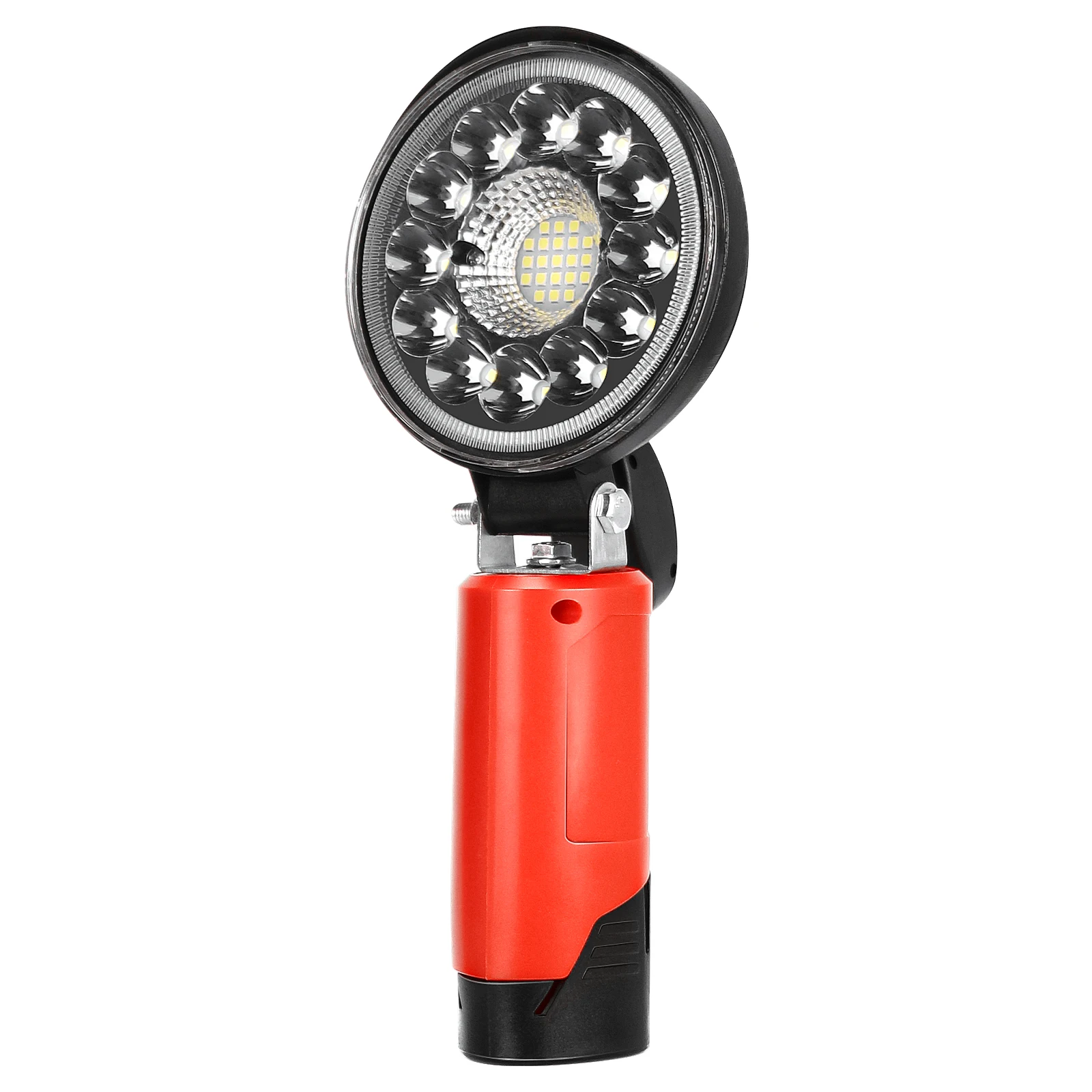 27W LED Work Light M12 Lamps for Milwaukee 10.8V-12V Li-ion Battery Circular Lamp Outdoor Camping Portable Light Flashlight