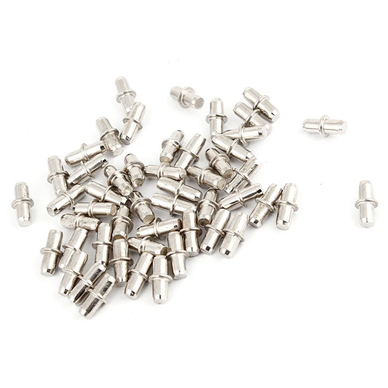 M11K-Pasak Pin Rak Tempat Perangkat Keras Dada Furnitur Mendukung 5Mm 50 Buah