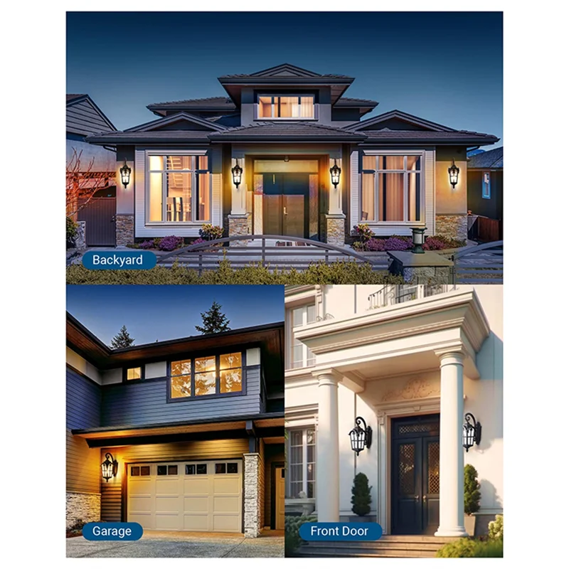 【OFF-SHELF】Outdoor Wall Light E26 Socket, Waterproof Exterior Fixture Wall Mount Sconce Lamp For House Patio Lantern