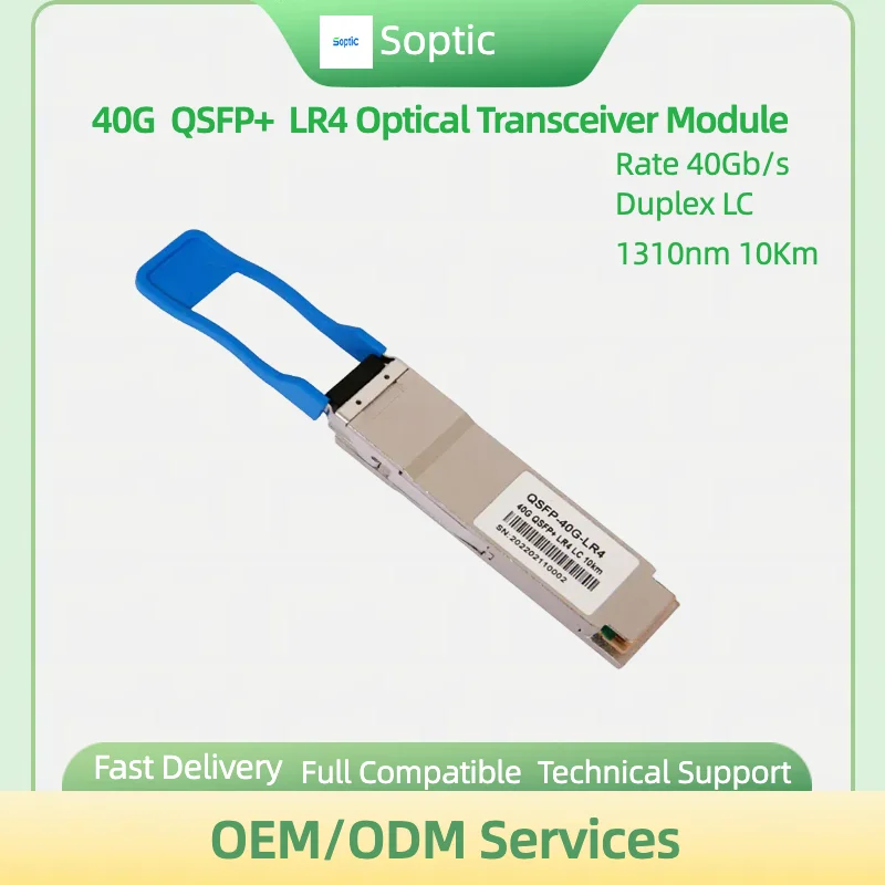 QSFP-40G-LR4 40G QSFP Transceiver LC connecor 1310nm 10km 40G SFP Module