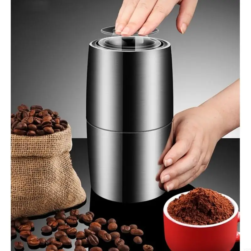 Электрическая кофейная мельница Перезаряжаемая автоматическая кофейная шлифовальная мешка из нержавеющей стали материал для N58D