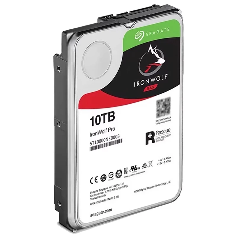 FOR Seagate IronWolf Pro ST10000NE0008 10TB 7200 RPM 256MB Cache SATA 6.0Gb/s 3.5